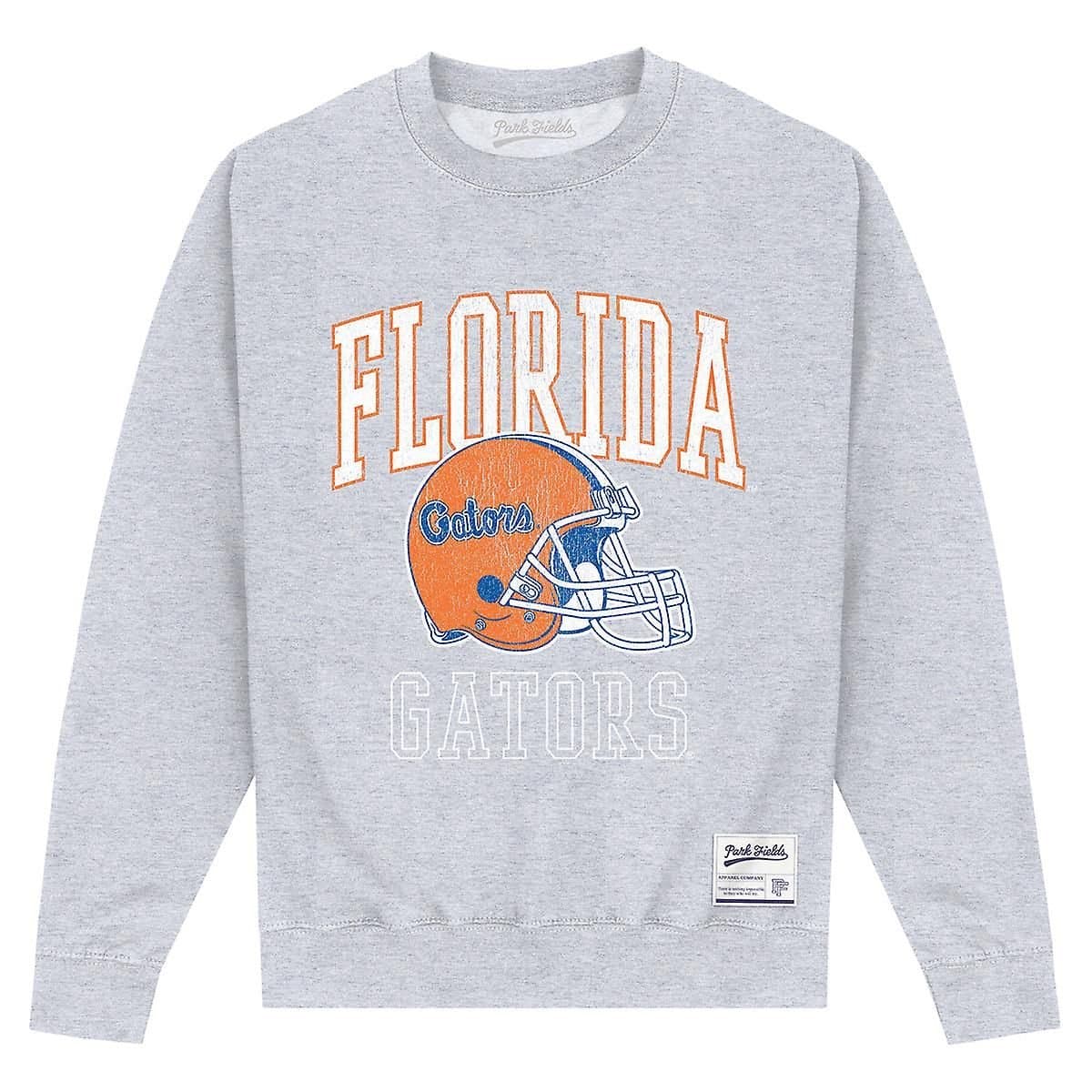 University Of Florida University Of Florida Men's American Football Helmet Sweatshirt in Grey