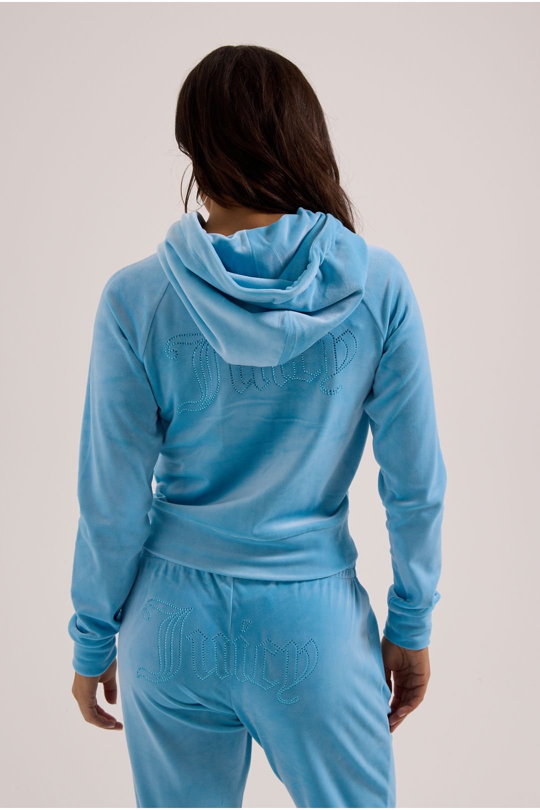 Juicy Couture Juicy Couture Women's Madison Col Out Hoodie Blue - 4