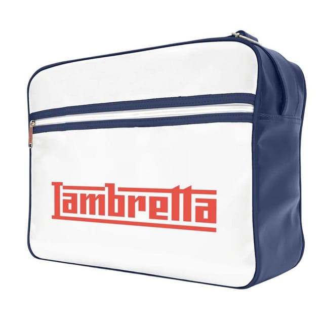 Lambretta Lambretta Men's Logo Cabin Bag in Navy - 2