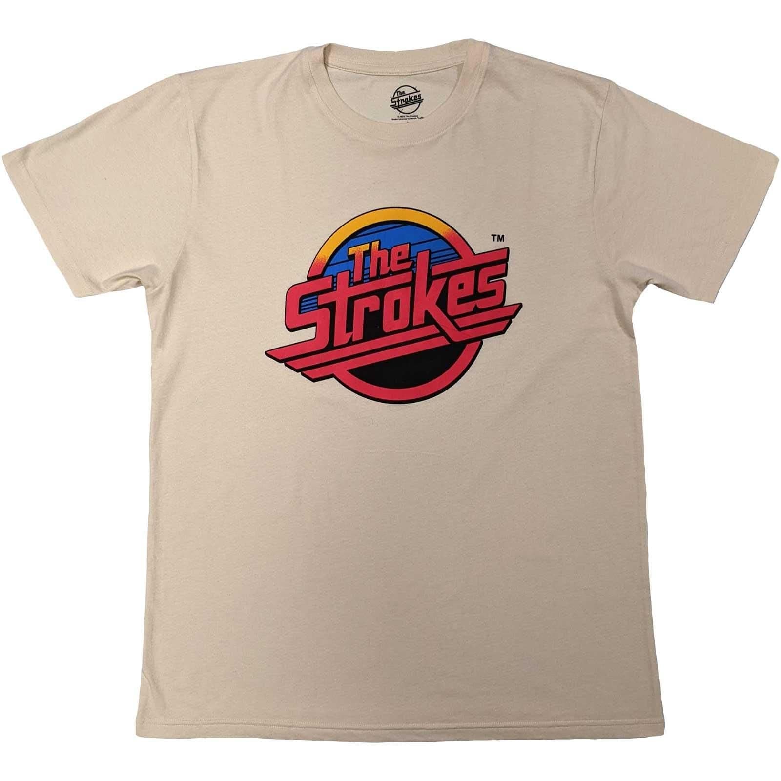The Strokes The Strokes Men's Logo T-Shirt in Natural