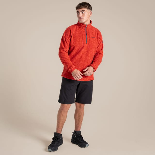 Craghoppers Craghoppers Men's Esk Half Zip Fleece in Red - 3