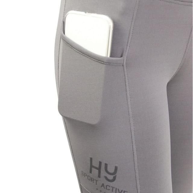 Hy Sport Active Hy Sport Active Men's Horse Riding Tights in Dark Grey - 2