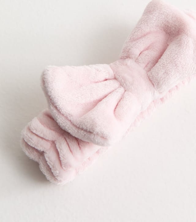 New Look Pink Bow Front Beauty Headband New Look - 2