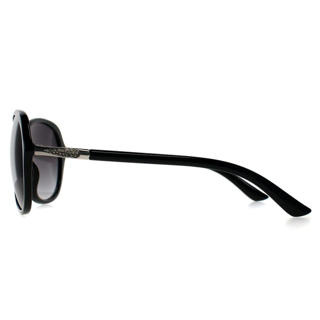 Seksy Seksy Women's Oval Polished Black Smoke Gradient N2809 - 3