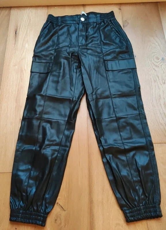 Bershka Leather trousers