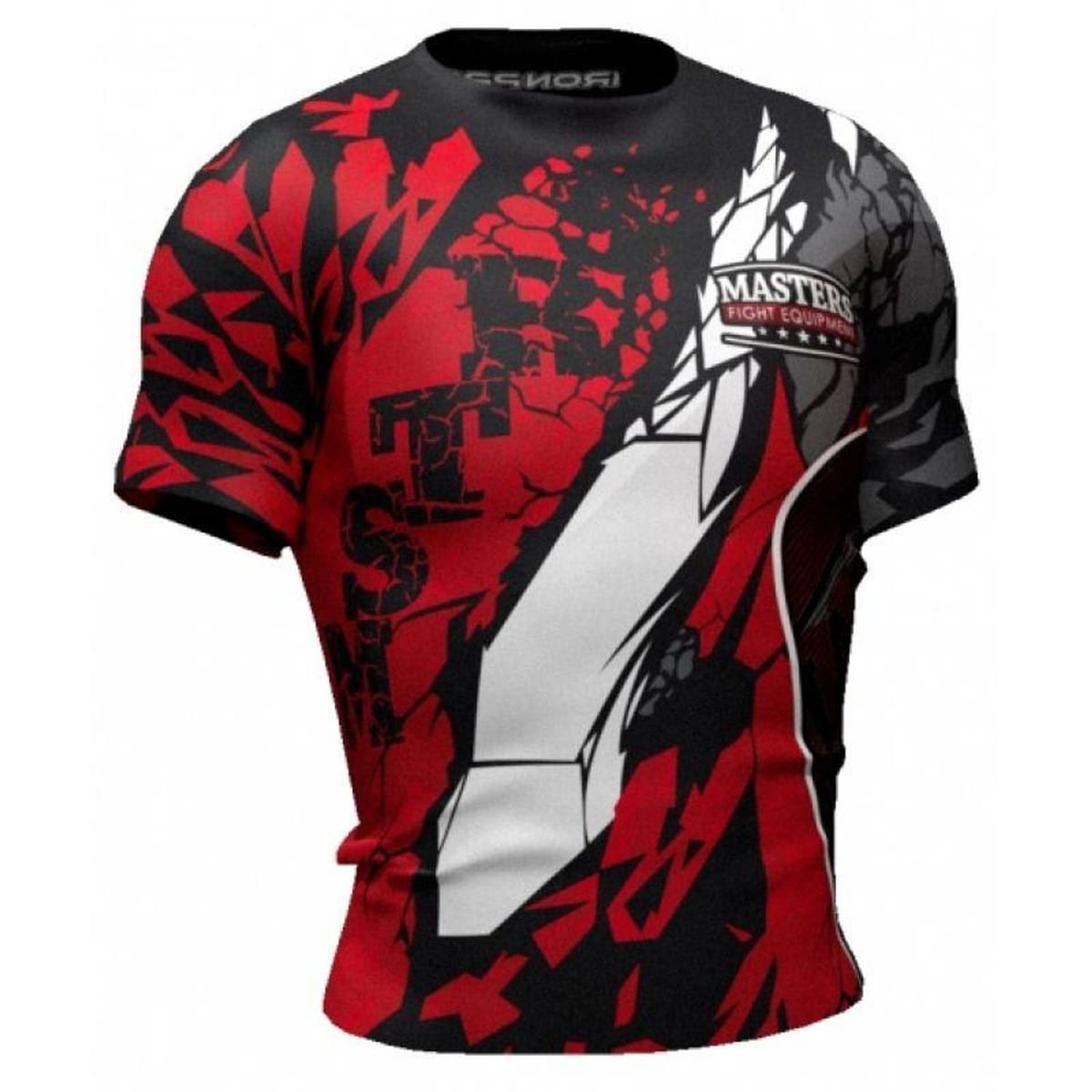 Masters Masters Men's MFC Dark Side Cracked T-Shirt in Black - 1