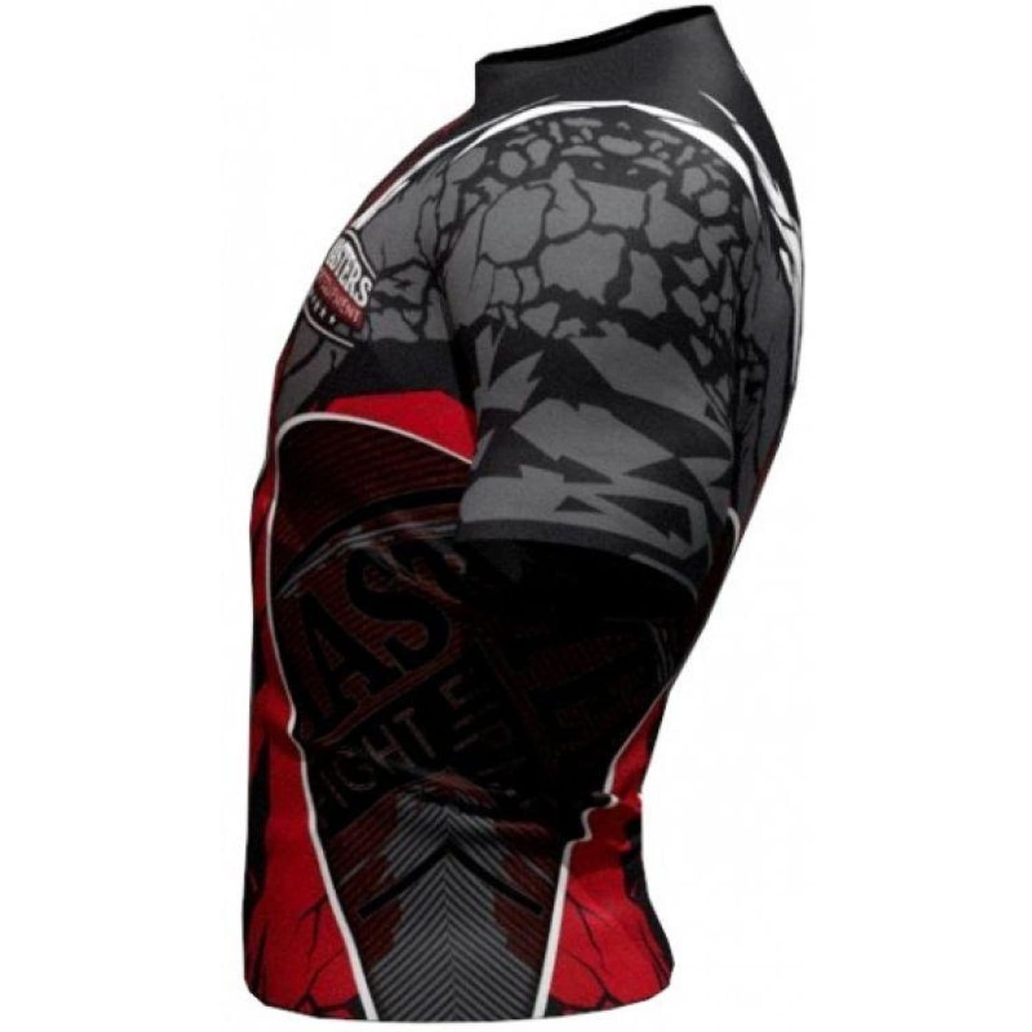 Masters Masters Men's MFC Dark Side Cracked T-Shirt in Black - 4