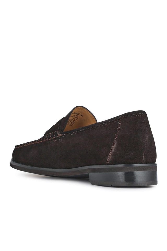 Jones Bootmaker Jones Bootmaker Men's Quennell Leather Penny Loafers in Dark Brown - 3