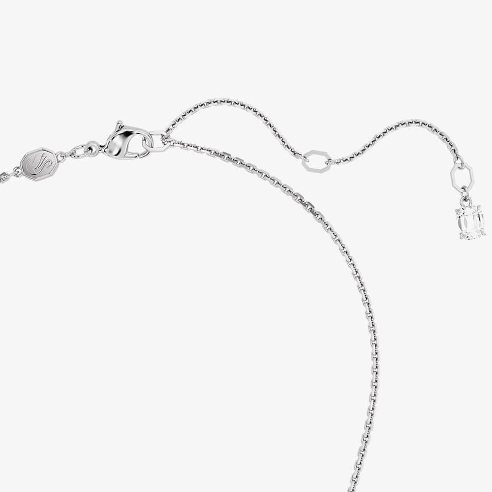 Swarovski Swarovski Women's Mesmera Green Mixed Cuts Rhodium Plated Necklace 5668278 - 3