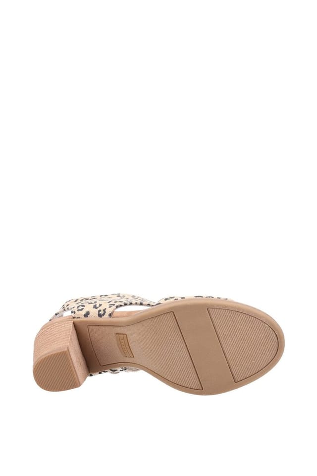TOMS TOMS Women's Majorca Cutout Textured Cheetah Sandal in Natural - 3