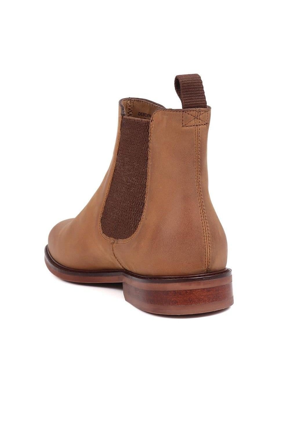 Jones Bootmaker Jones Bootmaker Men's Debden Leather Chelsea Boots in Tan - 4