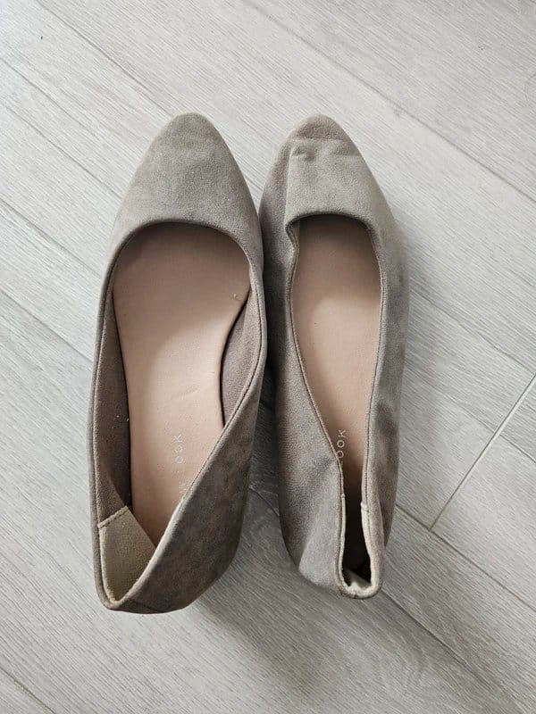 New Look Beige Flat shoes - 1