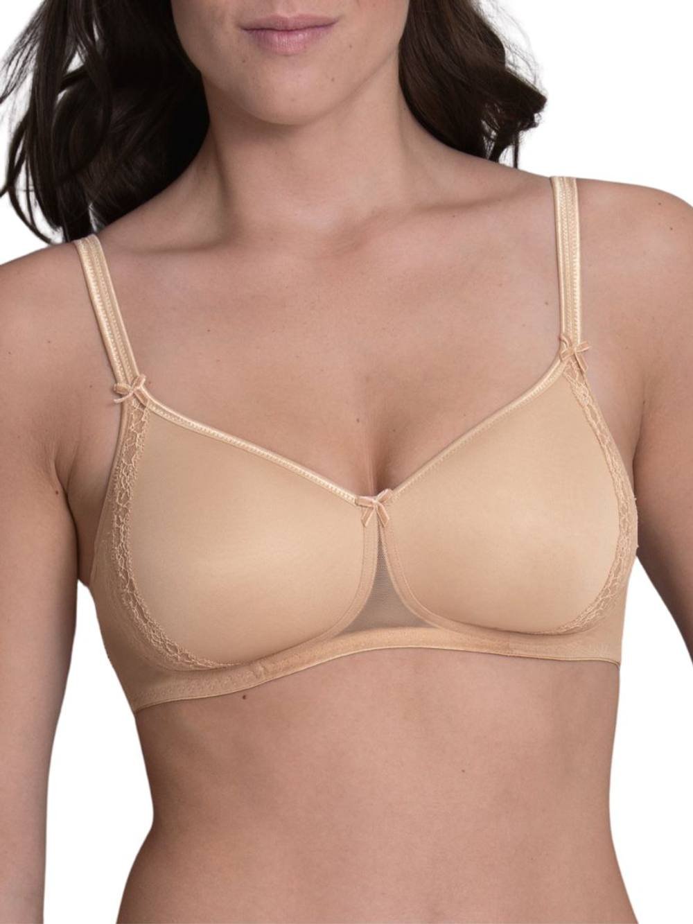 Anita Anita Women's Lace Rose Contour Soft Bra in Beige - 2