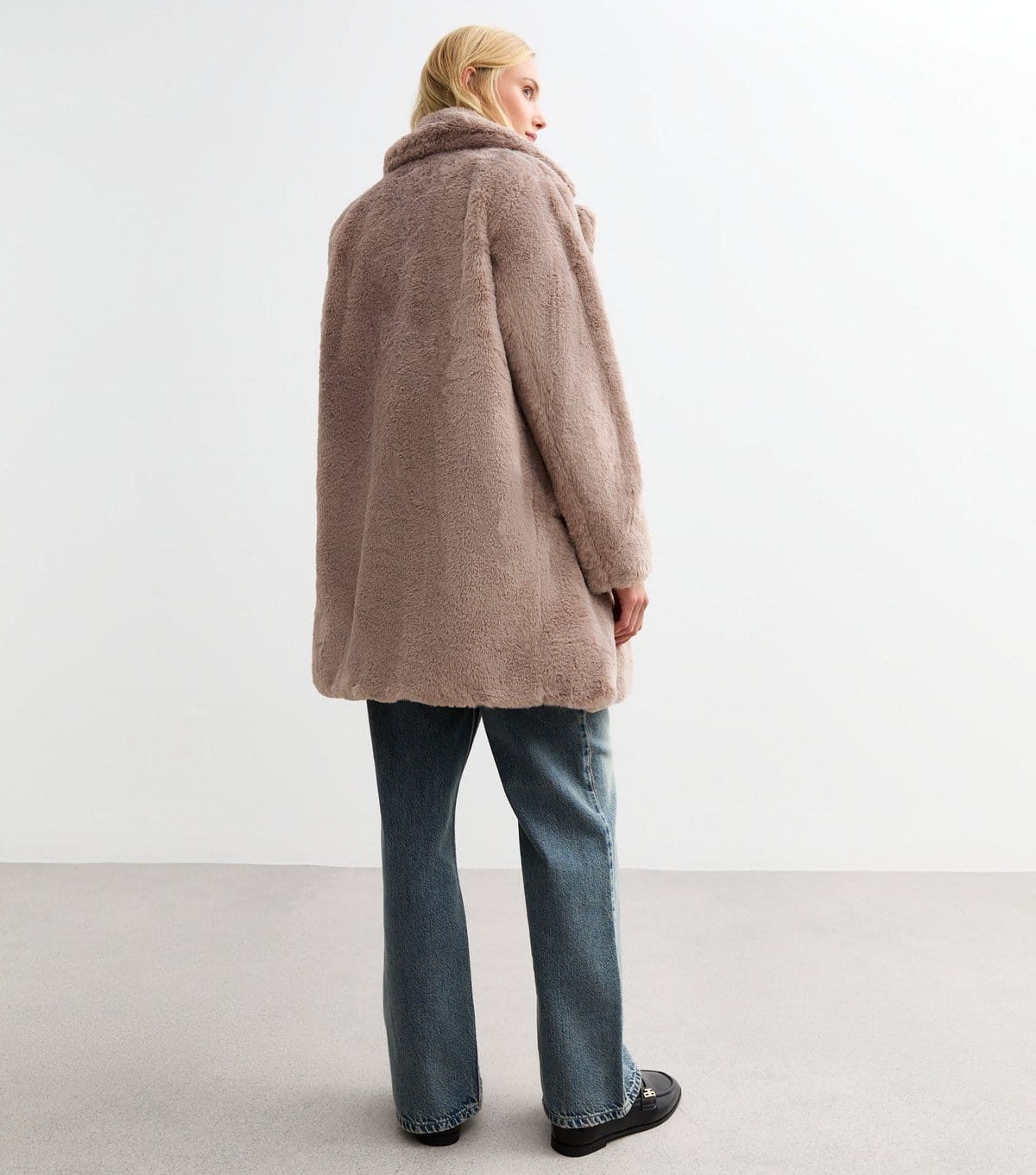 New Look Women's Mink Faux Fur Coat New Look - 4