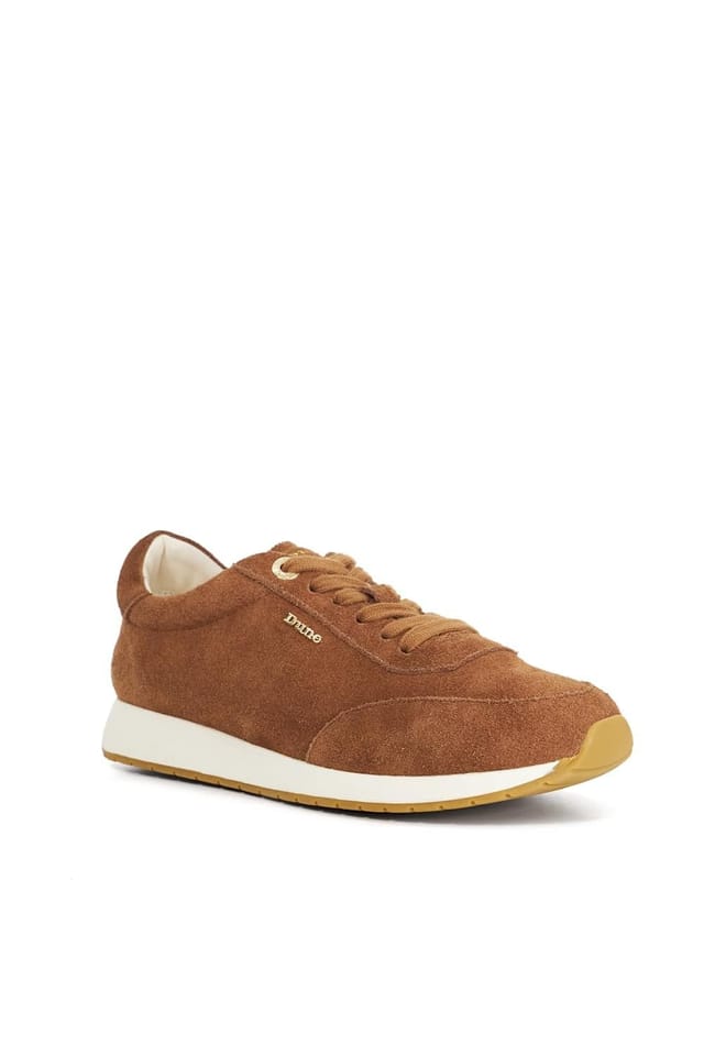 Dune London Dune London Women's 'Ettah' Suede Trainers in Brown - 2