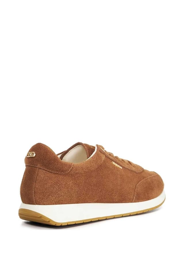 Dune London Dune London Women's 'Ettah' Suede Trainers in Brown - 3