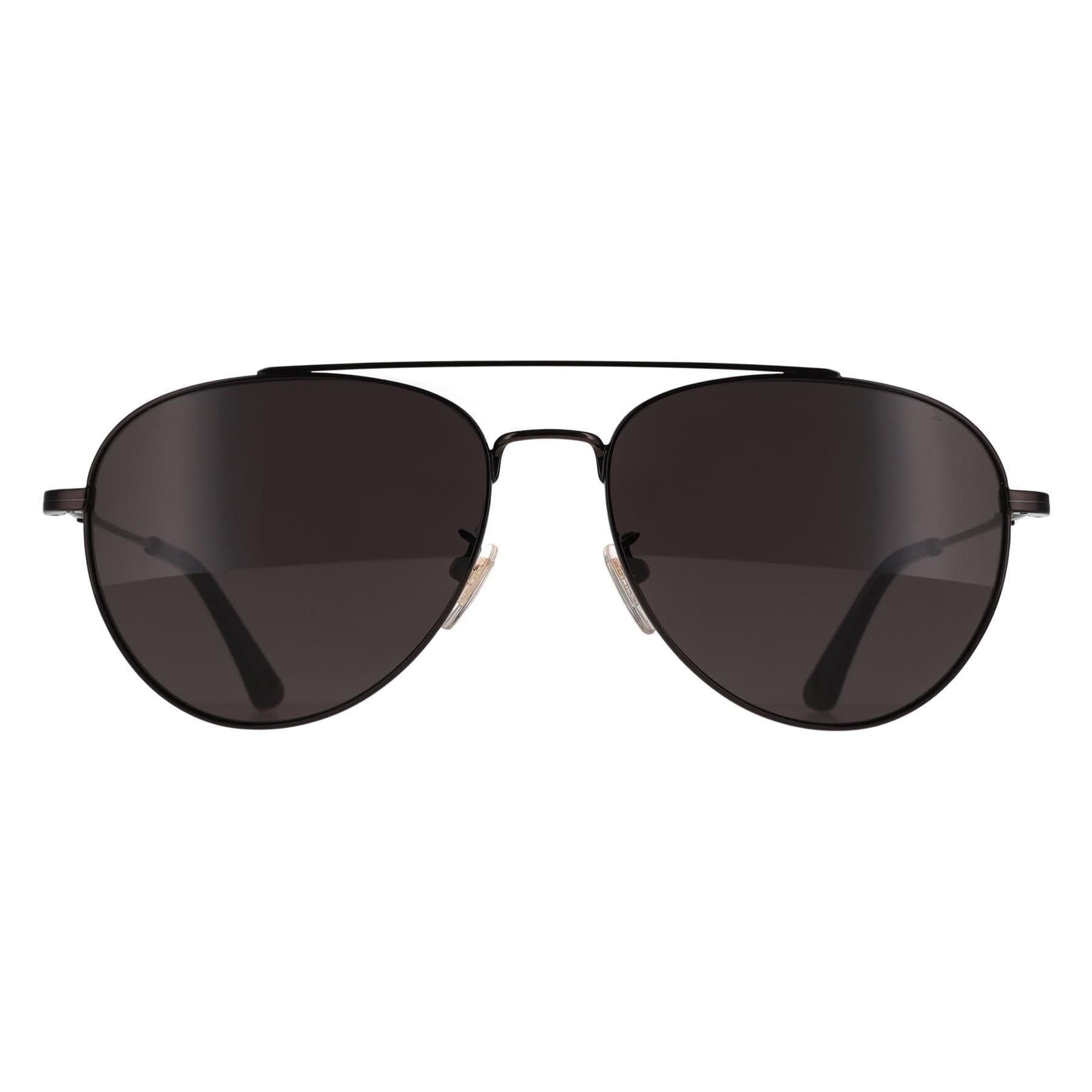Police Police Men's Aviator Shiny Black Gold Grey SPLP20 Origins Lite