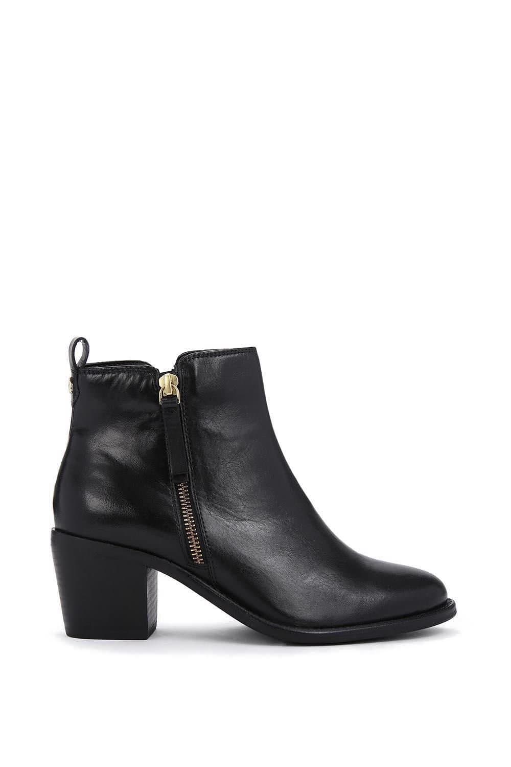 Carvela Carvela Women's 'Secil Wide Fit' Leather Boots in Black