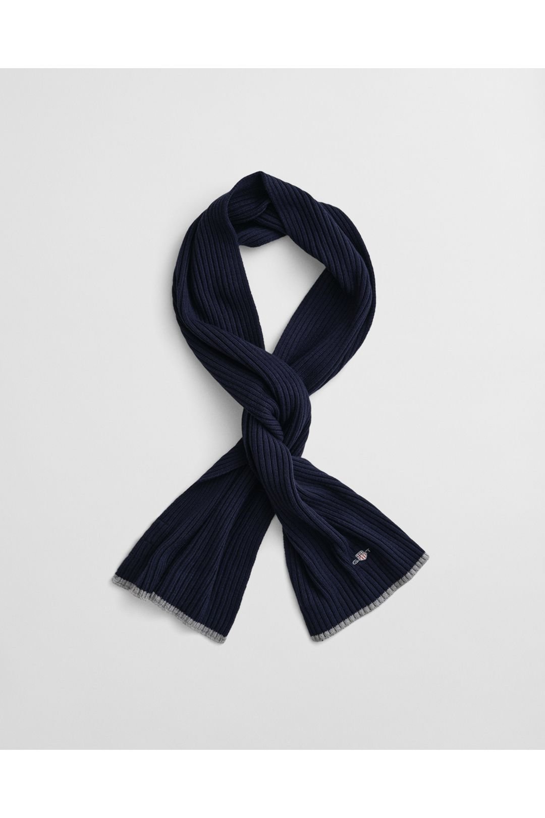 Gant Gant Men's Essential Gift Hat & Scarf Set Blue - 3
