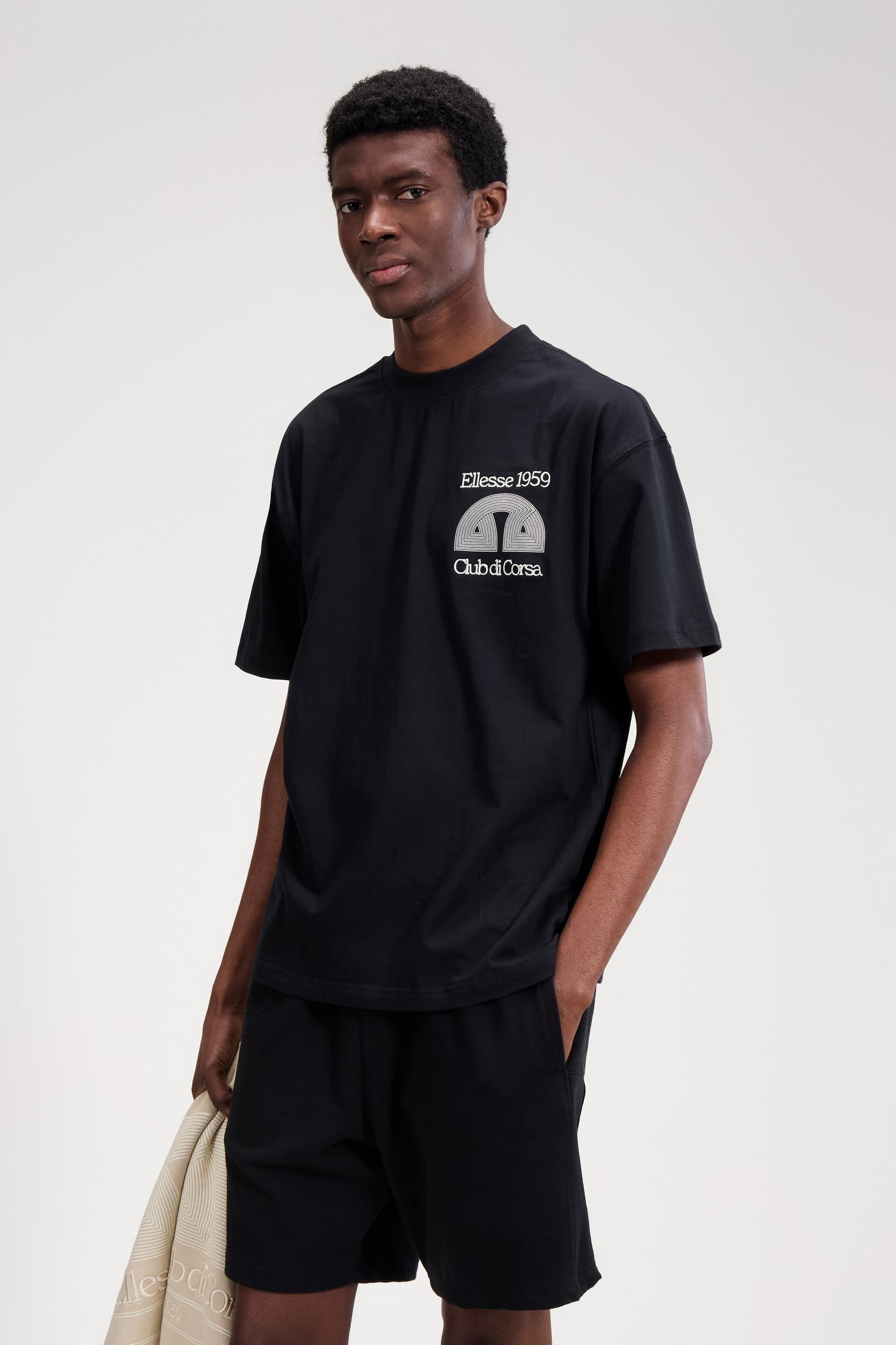 Ellesse Ellesse Men's Club Di Corsa Tee in Black
