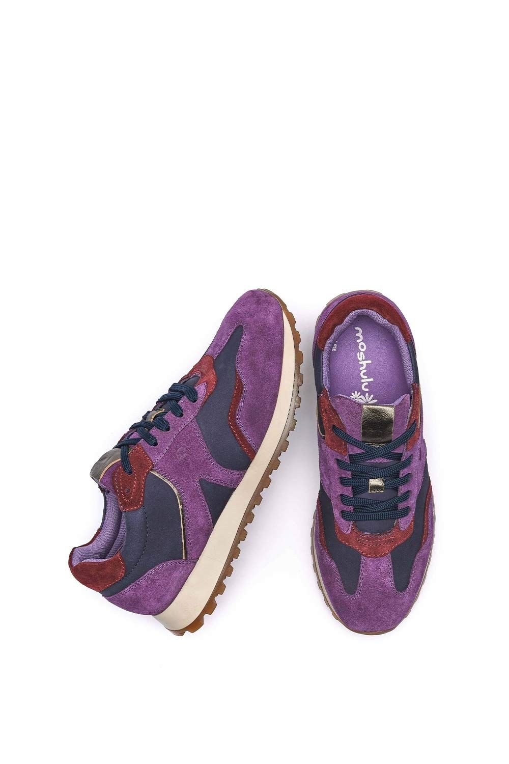 Moshulu Moshulu Women's 'Remi' Dual Fit Trainer in Purple - 2