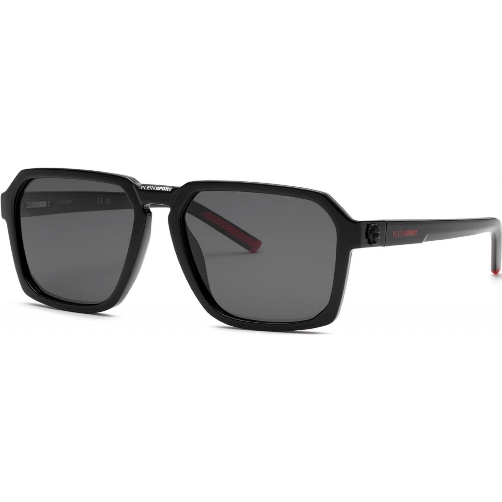 Plein Sport Plein Sport Men's SSP030-59Z42P Square/Rectangle Sunglasses in Black