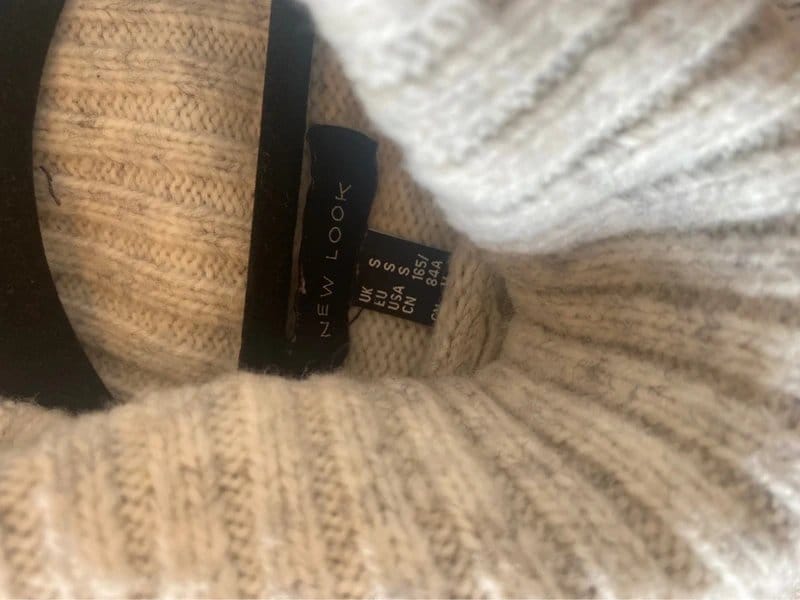 New Look Grey Turtle Neck Jumper