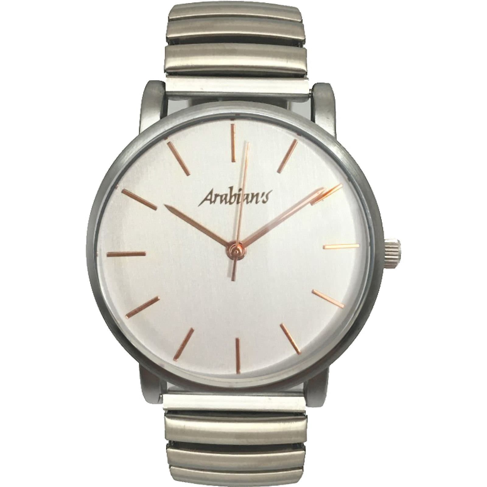 Arabians Arabians Men's DBA2272P 36mm Quartz Watch in Silver