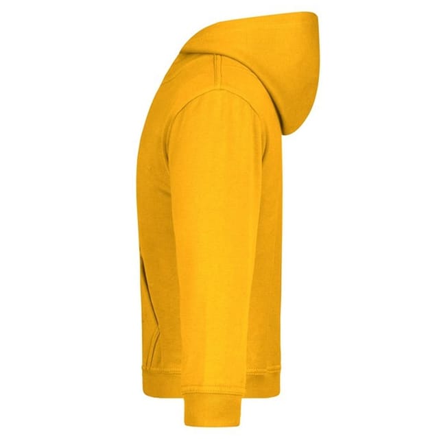James and Nicholson James and Nicholson Men's Moisture Wicking Hoodie in Mustard - 3