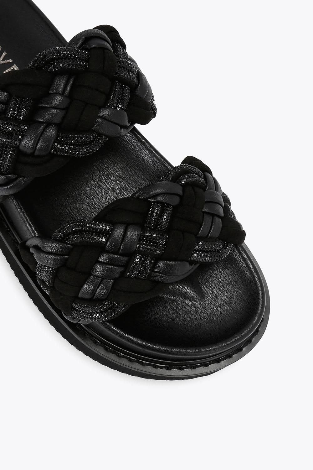 Carvela Carvela Women's 'Maiella Flatform' Sandals in Black - 4