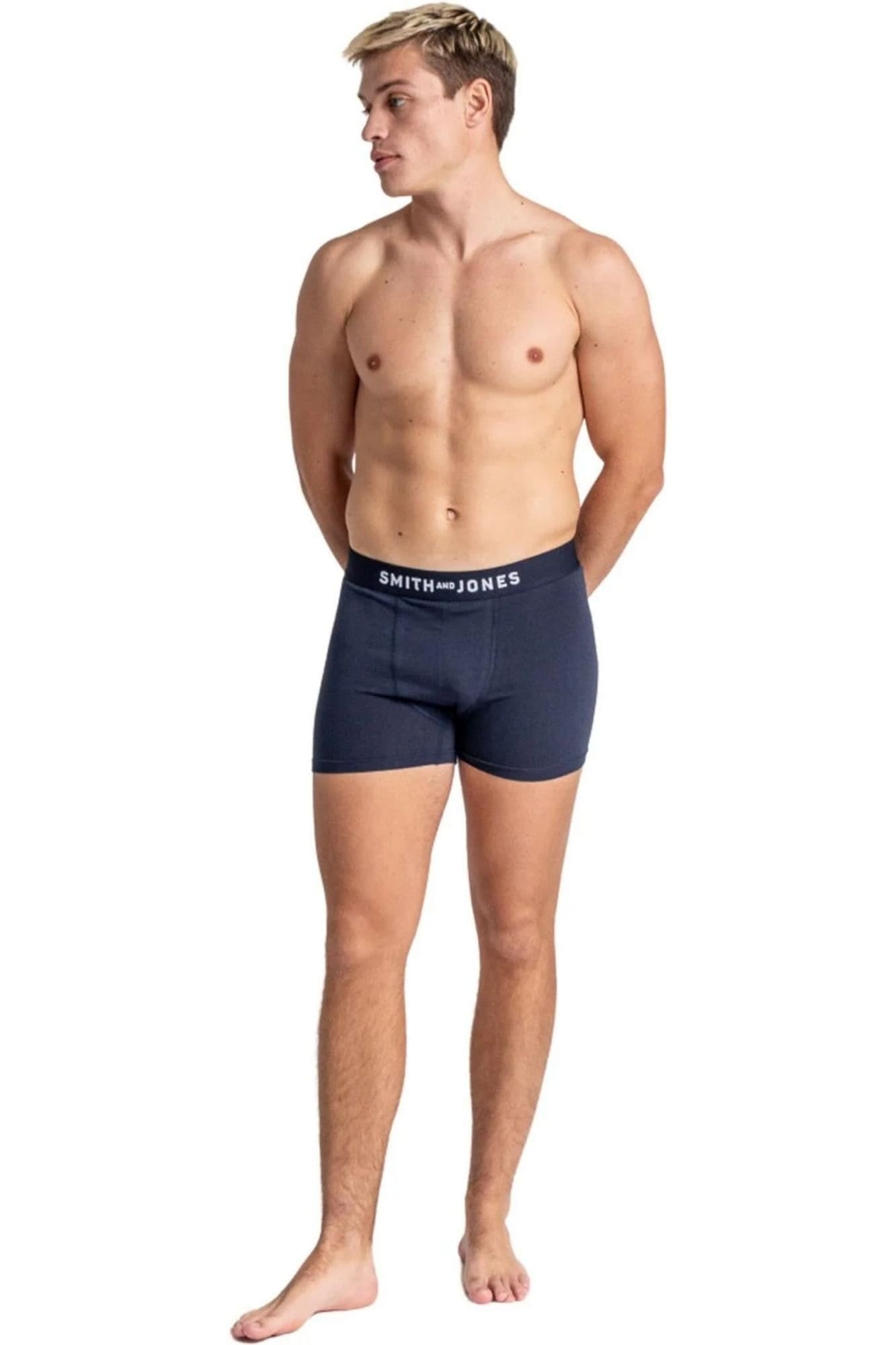 Smith & Jones Smith & Jones Men's Graylen Boxer Shorts (Pack of 5) - 4