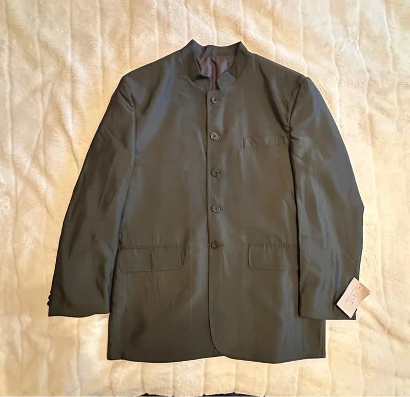 KIT KIT men’s mandarin collar jacket – UK 44 / EU 52 – NEW with tags