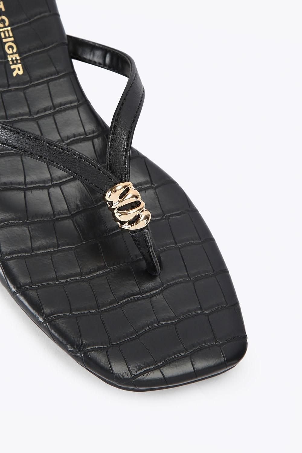 KG Kurt Geiger KG Kurt Geiger Women's 'Rinse' Sandals in Black - 4
