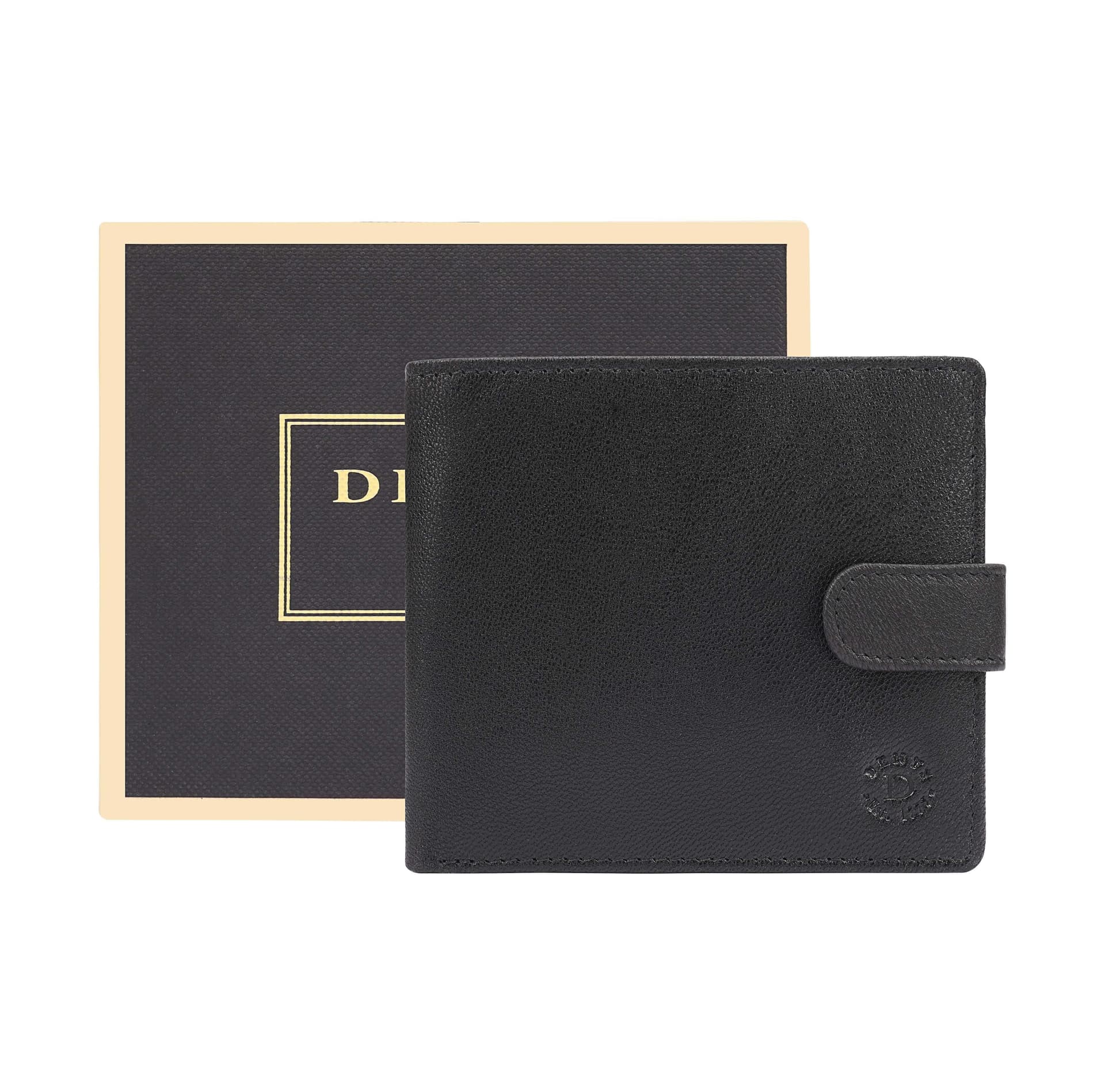 Dents Dents Men's Cedric Leather Wallet in Black