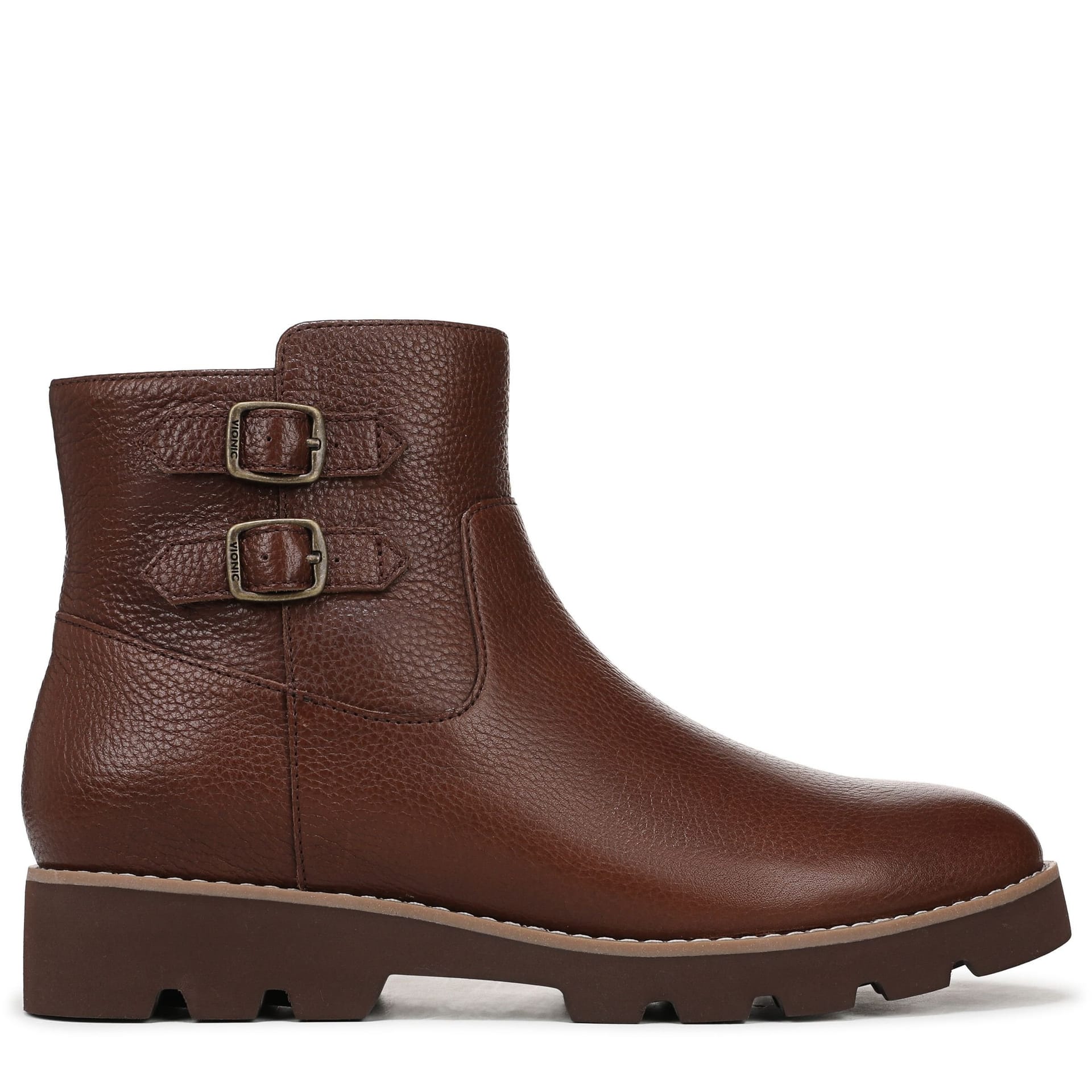 Vionic Vionic Women's Carissa Ankle Boots in Brown - 4