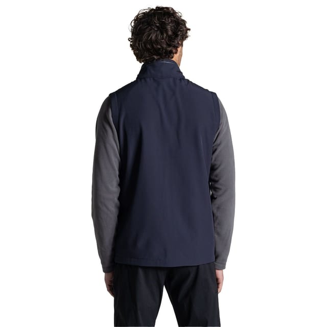 Craghoppers Craghoppers Men's Basecamp ll Softshell Body Warmer in Navy - 3