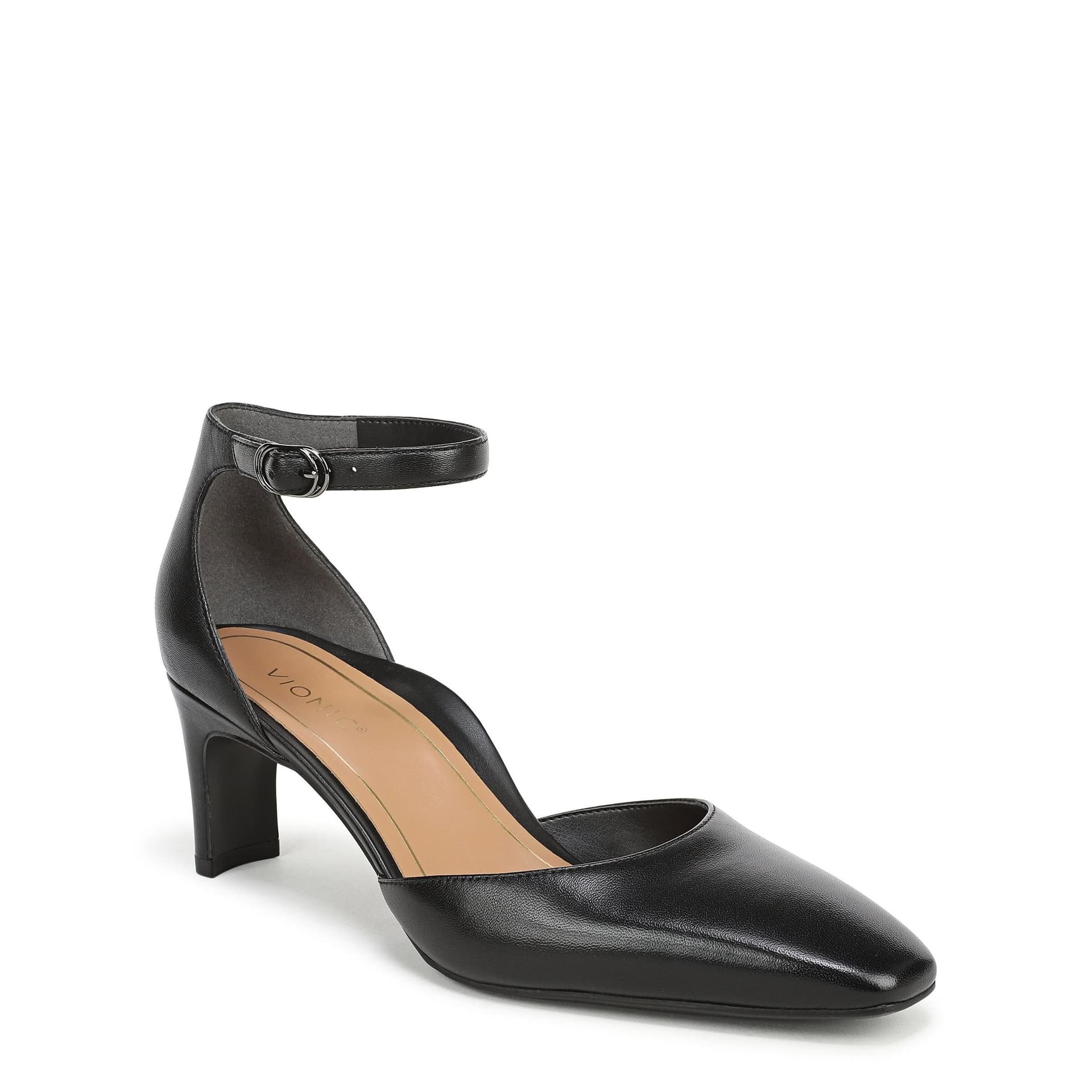 Vionic Vionic Women's Scarlett Heeled Pumps in Jet Black