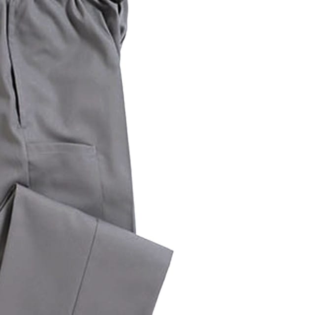 Le Chef Le Chef Men's Professional Chef Trousers in Grey - 2