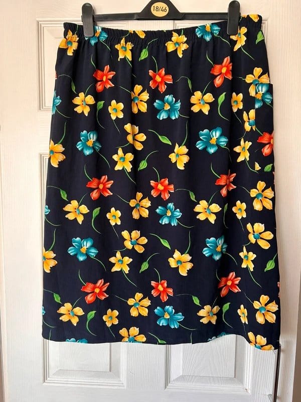 Vintage Dressing Vintage Floral Midi/Knee length Skirt - 1