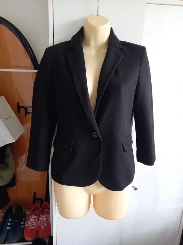 New Look Black Fully Lined Fitted Blazer
