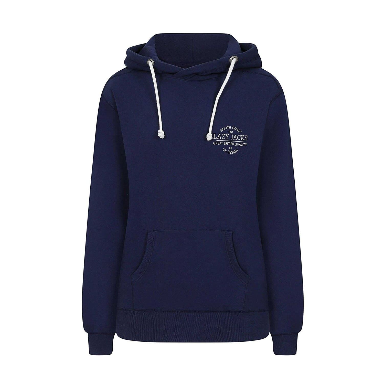 Lazy Jacks Lazy Jacks Men's Dark Blue Cotton Hoodie