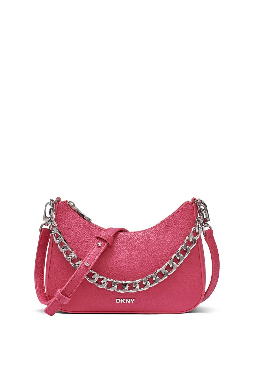 DKNY DKNY Women's Jenna Demi Crossbody in Pink - 2