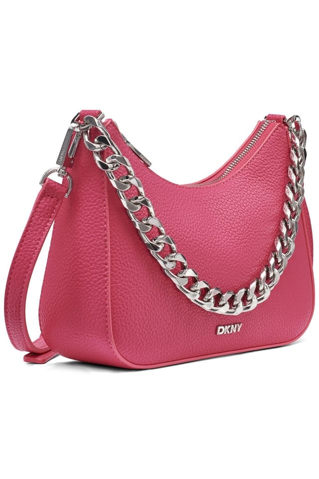 DKNY DKNY Women's Jenna Demi Crossbody in Pink - 2