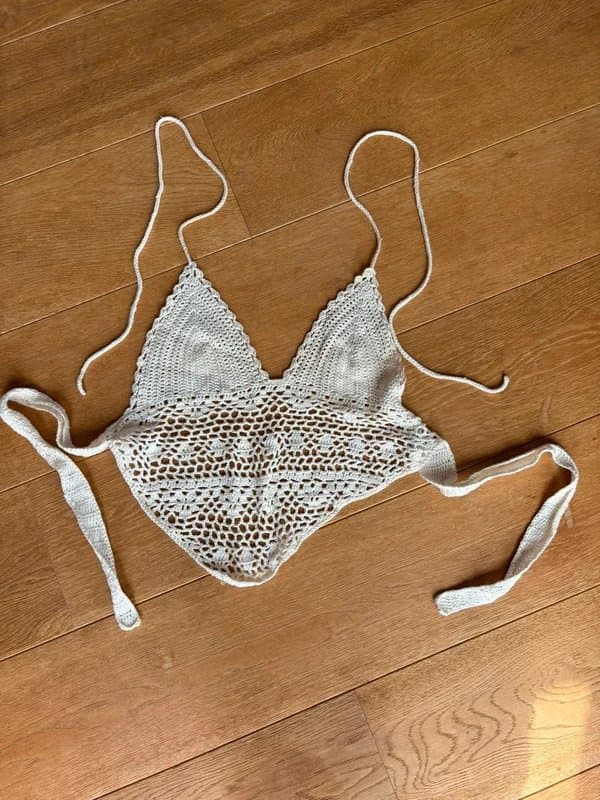 Bershka Crochet top