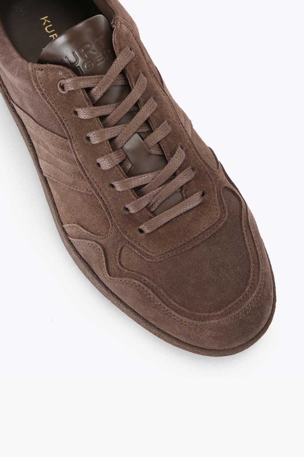 Kurt Geiger London Kurt Geiger London Men's 'Lloyd 2 Drench' Suede Trainers in Brown - 4