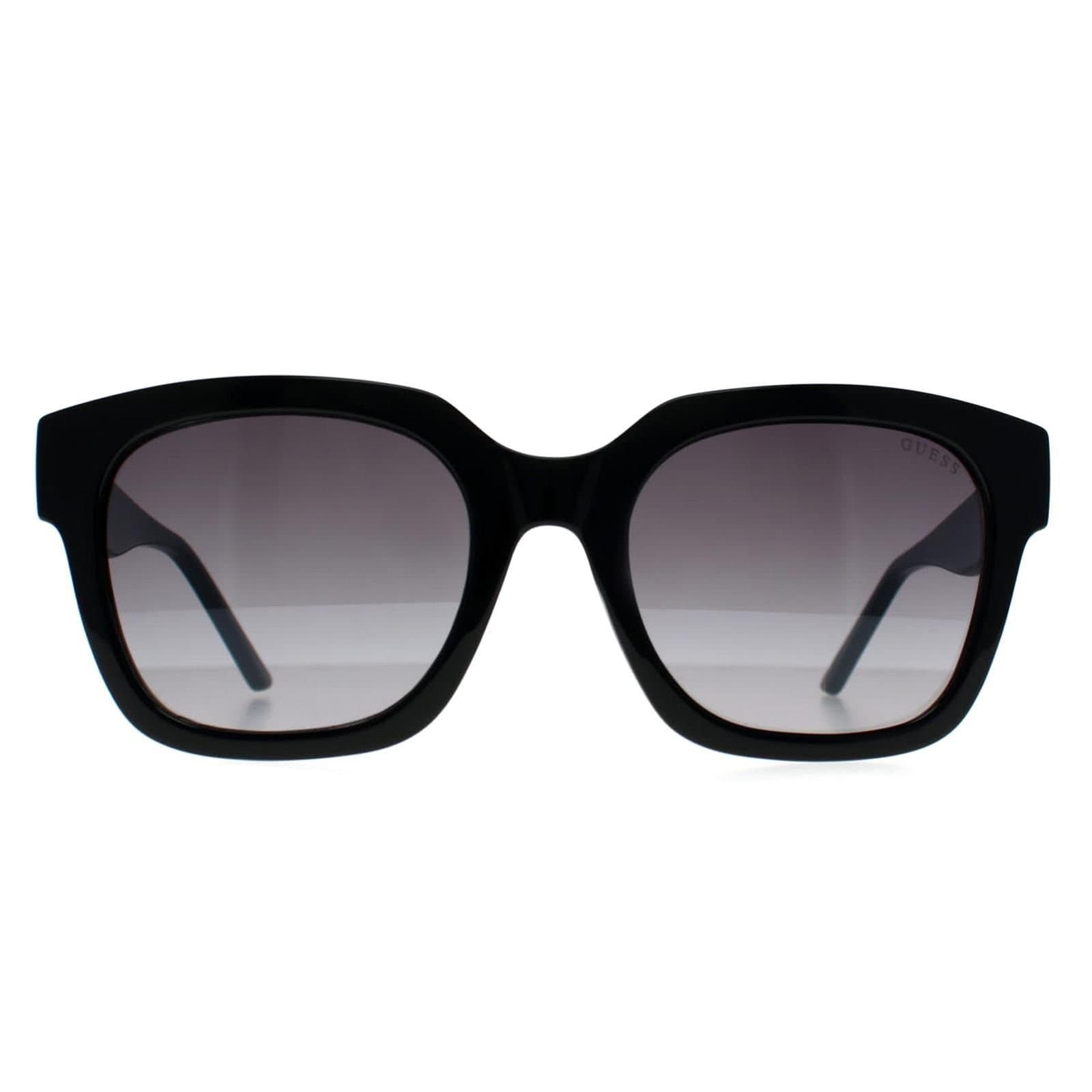 GUESS Guess Women's Square Shiny Black Grey Gradient GF6128