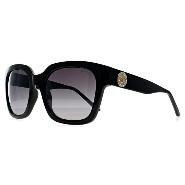 Guess Guess Women's Square Shiny Black Grey Gradient GF6128 - 2