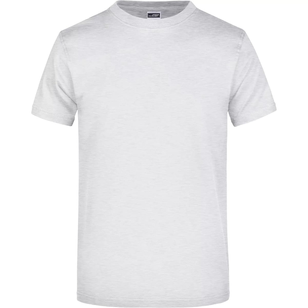 James and Nicholson James and Nicholson Men's Heavyweight Crew Neck T-Shirt in White - 1
