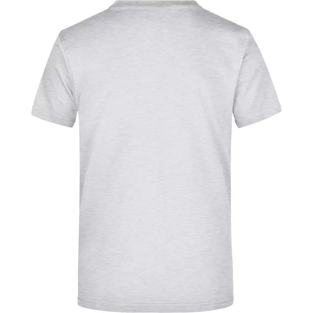 James and Nicholson James and Nicholson Men's Heavyweight Crew Neck T-Shirt in White - 2