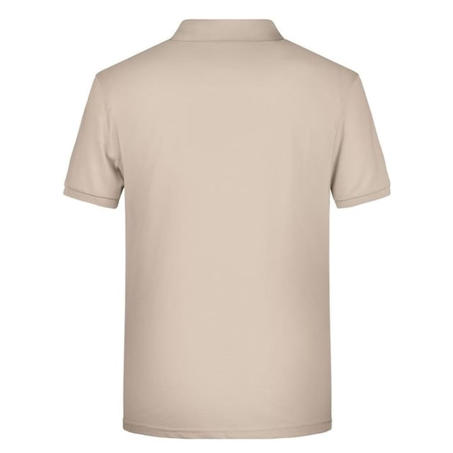 James and Nicholson James and Nicholson Men's Basic Polo Shirt in Stone - 2